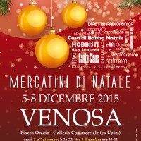 La magia dei mercatini di Natale dal 5 all’8 dicembre a Venosa